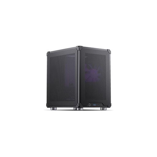 Корпус miniITX JONSBO C6, Mini-Tower, без БП, черный [c6 black] фото 1