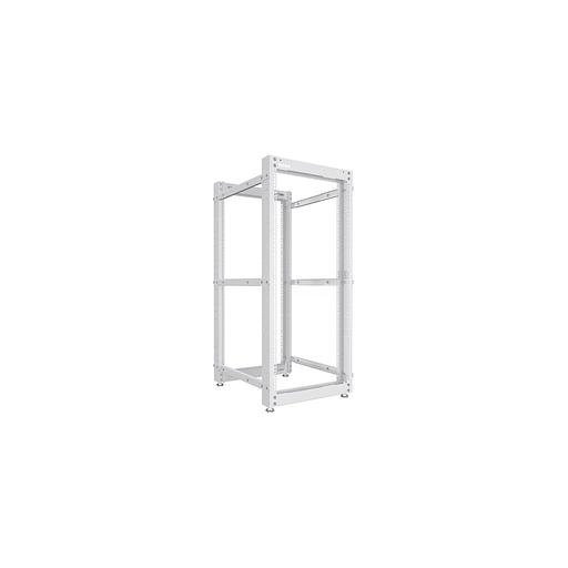 Стойка двухрамная NTSS (NTSS-2POR42U/600-1000) 42U 550ммx1000мм 600кг серый фото 1