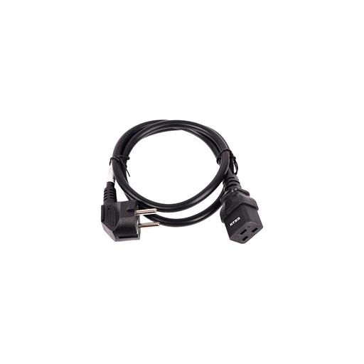 Шнур питания NTSS (NTSS-PC19771) C19-Schuko проводник.:3x1.5мм2 1.8м 220/250В 16А черный фото 1