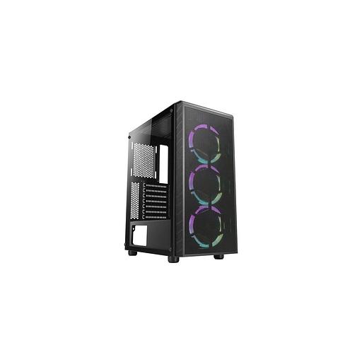 Корпус ATX AZZA Prime 360E, Midi-Tower, без БП, черный [csaz- 360e prime 360e] фото 1