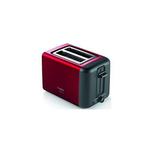 Тостер Bosch TAT3P424, красный/черный фото 1