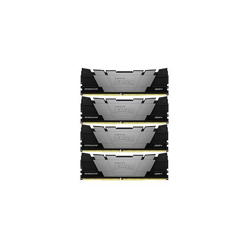 Оперативная память Kingston Fury Renegade Black KF432C16RB12K4/64 DDR4 - 4x 16ГБ 3200МГц, DIMM, Ret фото 1