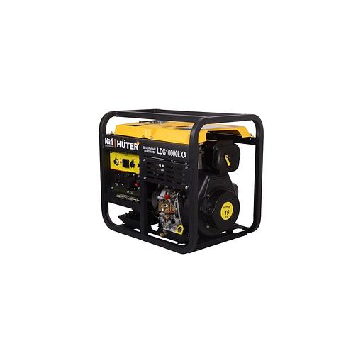Дизельный генератор Huter LDG 10000LXA, 220/12 В, 8.5кВт [64/2/9] фото 1