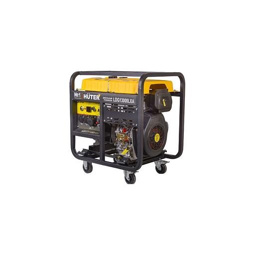 Дизельный генератор Huter LDG 13000LXA, 220/12 В, 9.5кВт [64/2/10] фото 1