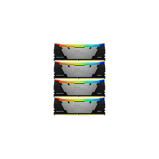 Оперативная память Kingston Fury Renegade KF436C16RB2AK4/32 DDR4 - 4x 8ГБ 3600МГц, DIMM, Ret фото 1