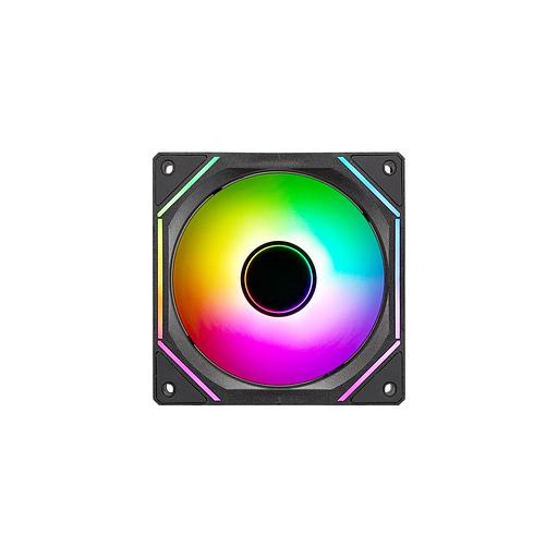 Вентилятор Formula Air Bridge 3шт, 120мм, 4-pin, 1500об/мин, 19 - 27.5 дБ, ARGB, черный, Ret [air bridge bk] фото 1