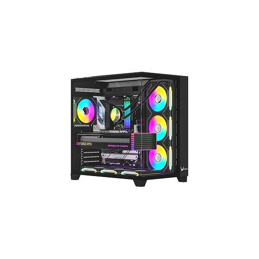 Корпус ATX Formula Crystal Z9, Midi-Tower, без БП, черный [crystal z9 b] фото 1