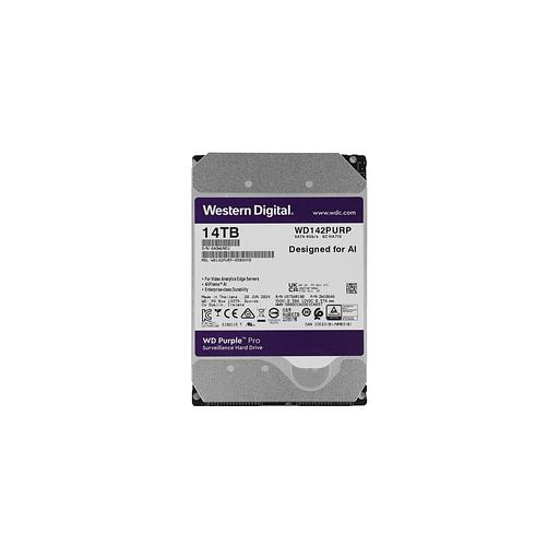 Жесткий диск WD Purple Pro WD142PURP, 14ТБ, HDD, SATA III, 3.5" фото 1