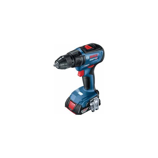 Дрель-шуруповерт Bosch GSR 18V-50 + L, 2Ач, с двумя аккумуляторами [06019h5000] фото 1
