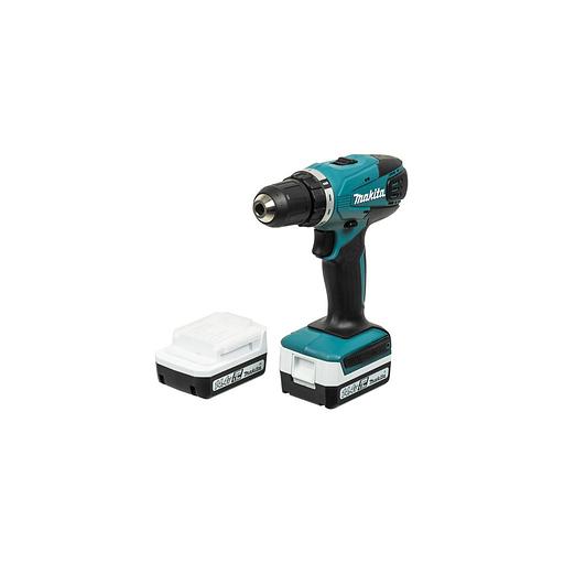 Дрель-шуруповерт Makita DF347DWE, 1.5Ач, с двумя аккумуляторами фото 1