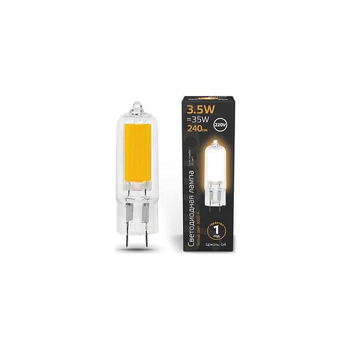Лампа LED GAUSS G4, капсульная, 3.5Вт, G4, 10 шт. [107807103] фото 1
