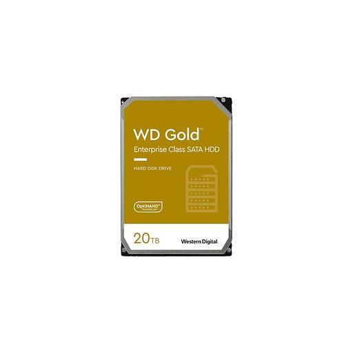 Жесткий диск WD Gold WD202KRYZ, 20ТБ, HDD, SATA III, 3.5" фото 1
