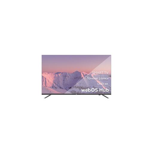 65" Телевизор BQ 65FSU32B, 4K Ultra HD, черный, СМАРТ ТВ, WebOS Hub фото 1
