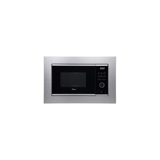 Встраиваемая микроволновая печь Midea MI72200X, 20л, 800Вт, серый фото 1