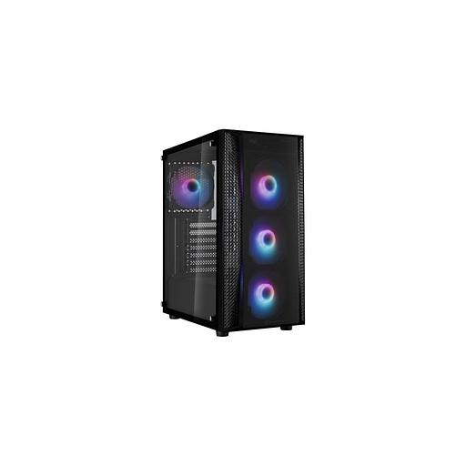 Корпус ATX SILVERSTONE Fara SST-FAB1B-PRO-V2, Midi-Tower, без БП, черный [g410fab1bpro022] фото 1