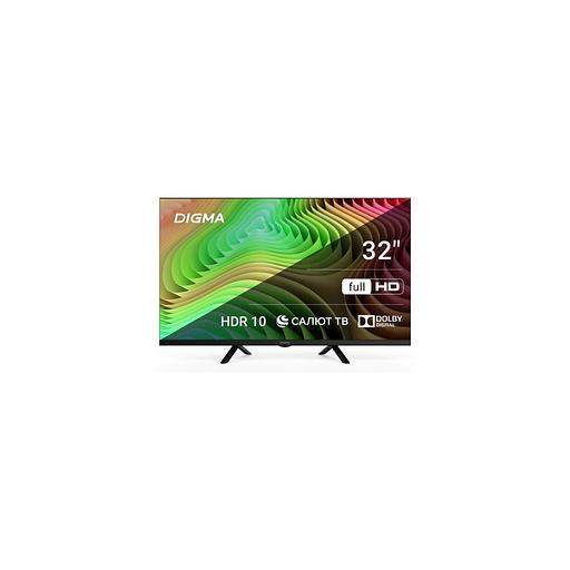 32" Телевизор Digma DM-LED32SBB36, FULL HD, черный, СМАРТ ТВ, Салют ТВ фото 1