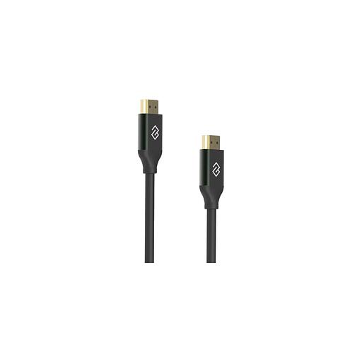 Кабель аудио-видео Digma HDMI (m) - HDMI (m), ver 2.1, 1.5м, GOLD, ф/фильтр, черный [d-hdmi-v2.1-1.5m] фото 1