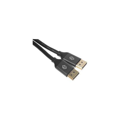 Кабель аудио-видео Digma V1.4, DisplayPort (m) - DisplayPort (m), 1.5м, черный [d-dp-v1.4-1.5m] фото 1