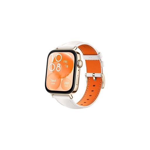 Смарт-часы Huawei Watch Fit 3 Solo-B19V, 1.82", белый/золотистый [55020cdt] фото 1