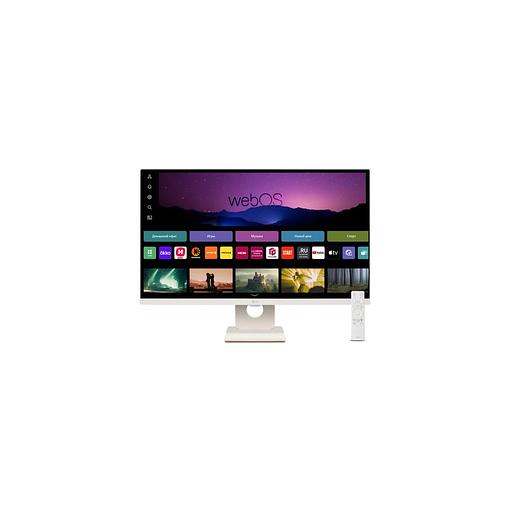 27" Монитор LG 27SR50F-W, 1920x1080, IPS, 2хHDMI, белый [27sr50f-w.aruz] фото 1