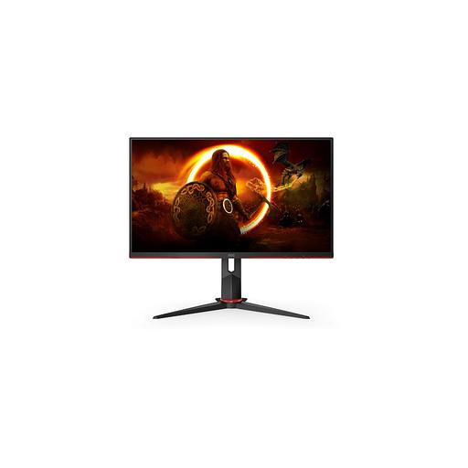27" Монитор AOC Q27G2S, 2560x1440, IPS, 165Гц, 2хHDMI, 1хDP, черный/красный [q27g2s/eu] фото 1