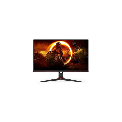 23.8" Монитор AOC 24G2SPAE, 1920x1080, IPS, 165Гц, 2хHDMI, 1хDP, черный/красный фото 1