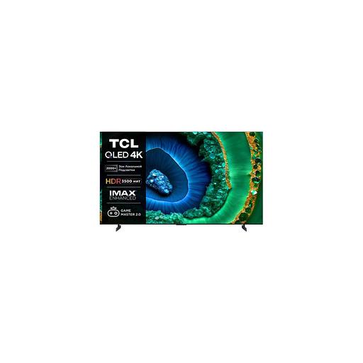 85" Телевизор TCL 85C855, QLED, 4K Ultra HD, черный, СМАРТ ТВ, Google TV фото 1