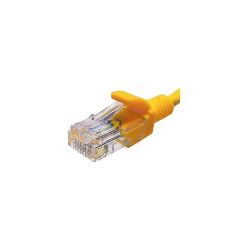 Патч-корд SUPRLAN 10-0162, вилка RJ-45, вилка RJ-45, кат.5E, LSZH, 1м, желтый фото 1