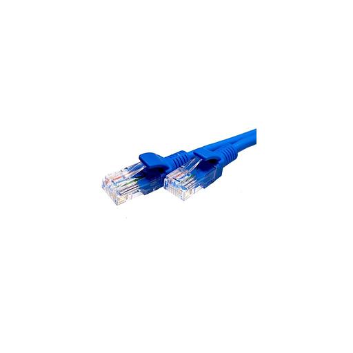 Патч-корд SUPRLAN 10-0147, вилка RJ-45, вилка RJ-45, кат.5E, LSZH, 1м, синий фото 1