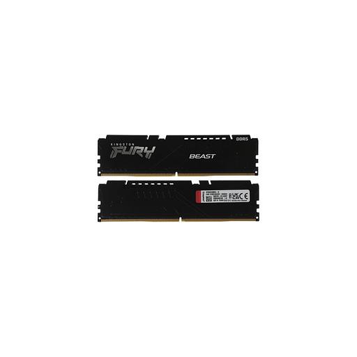 Оперативная память Kingston Fury Beast KF560C30BBK2-16 DDR5 - 2x 8ГБ 6000МГц, DIMM, Ret фото 1