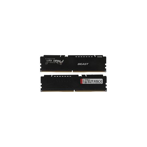 Оперативная память Kingston Fury Beast KF564C32BBK2-32 DDR5 - 2x 16ГБ 6400МГц, DIMM, Ret фото 1