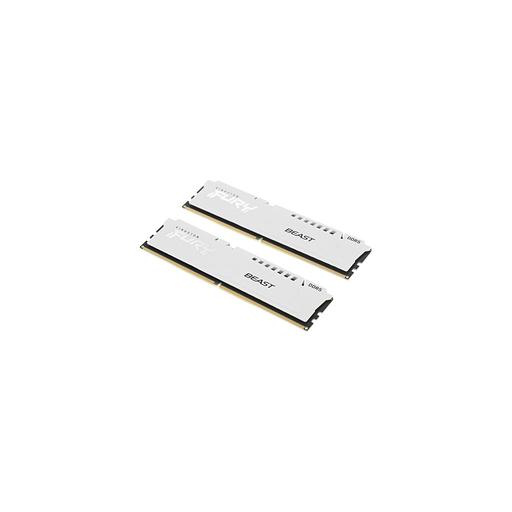 Оперативная память Kingston Fury Beast KF564C32BWEK2-32 DDR5 - 2x 16ГБ 6400МГц, DIMM, White, Ret фото 1