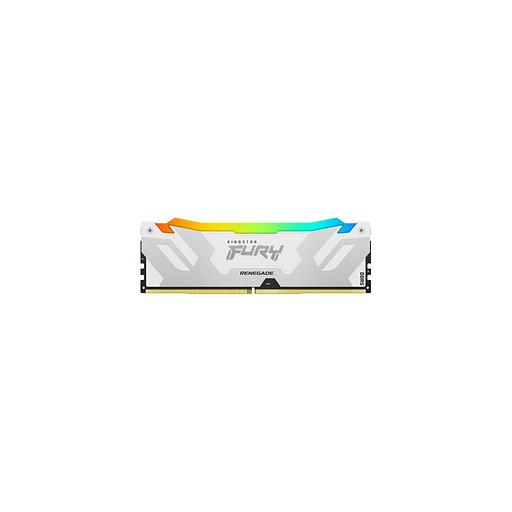 Оперативная память Kingston Fury Renegade KF576C38RWA-16 DDR5 - 1x 16ГБ 7600МГц, DIMM, White, Ret фото 1