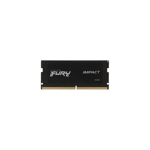 Оперативная память Kingston Fury Impact KF564S38IB-16 DDR5 - 1x 16ГБ 6400МГц, для ноутбуков (SO-DIMM), ECC, Ret фото 1