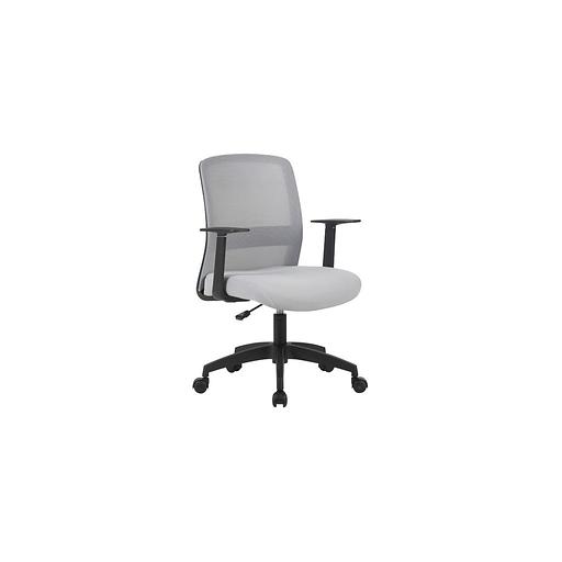 Кресло Cactus CS-MC333-GY, на колесиках, сетка/ткань, серый фото 1