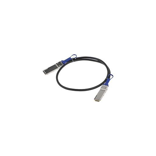 Кабель DAC MIKROTIK XQ+DA0001 1м, 30AWG, многожильный, черный фото 1