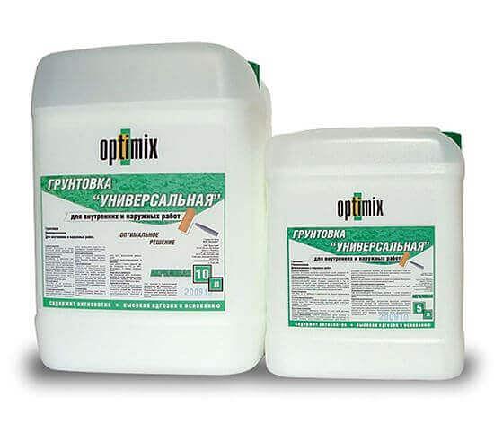 Грунтовка Универсальная «Оптимикс» 5 л фото 1