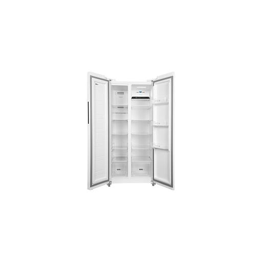 Холодильник двухкамерный Hyundai CS45082F Side by Side, белый фото 1