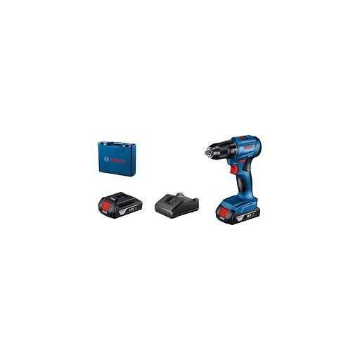 Дрель-шуруповерт Bosch GSB 185-LI, 2Ач, с двумя аккумуляторами [06019k3100] фото 1
