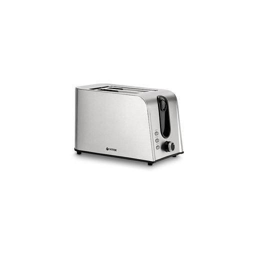 Тостер Vitek VT-1570, стальной фото 1