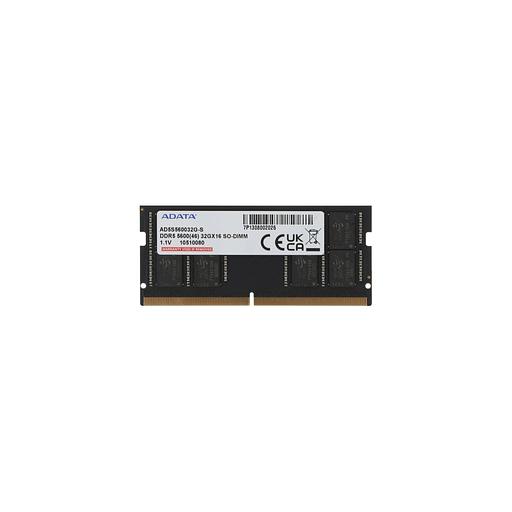 Оперативная память A-Data AD5S560032G-S DDR5 - 1x 32ГБ 5600МГц, для ноутбуков (SO-DIMM), Ret фото 1