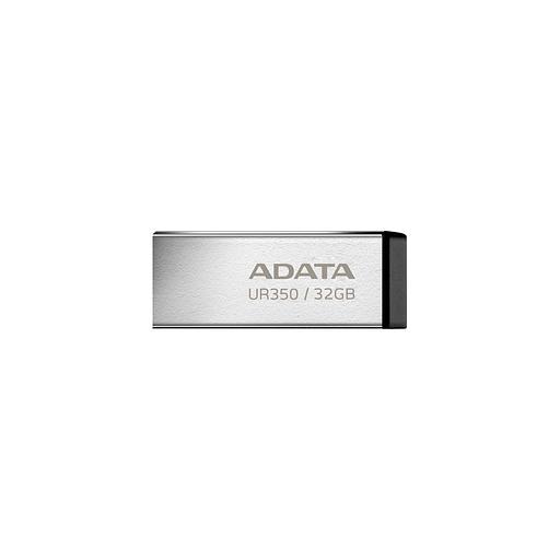 Флешка USB A-Data UR350 32ГБ, USB3.2, серебристый и черный [ur350-32g-rsr/bk] фото 1