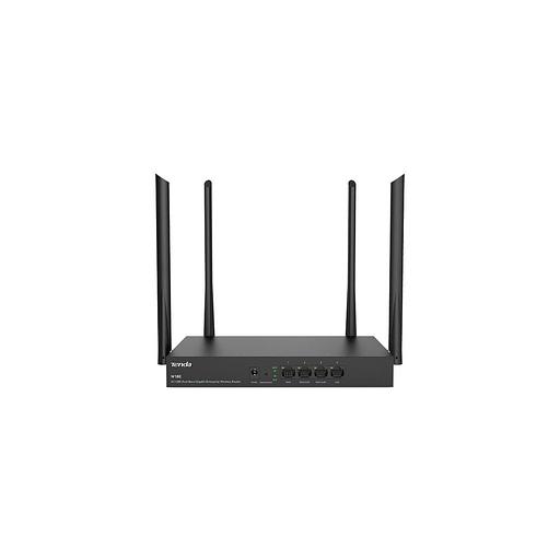 Wi-Fi роутер TENDA W18E, Wi-Fi 5, AC1200, 2.4/5ГГц, 1 LAN, 2 WAN/LAN, черный фото 1