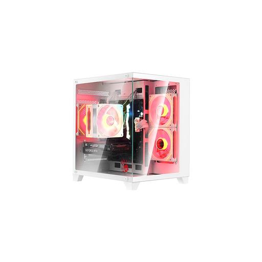 Корпус mATX BLOODY BD-CC105, Midi-Tower, без БП, белый [bd-cc105-wh] фото 1