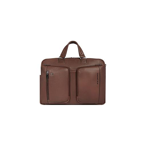 Деловая сумка Piquadro Cronus, кожа натуральная, коричневый [ca6025s134/m] фото 1