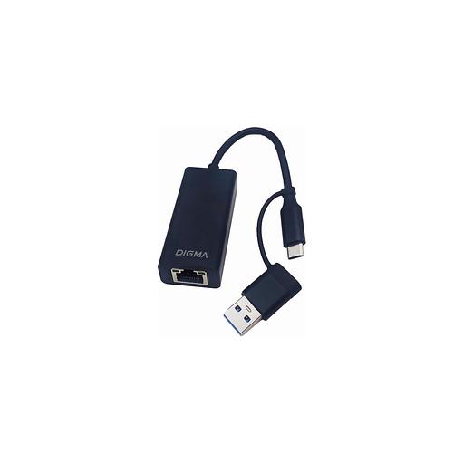 Сетевой адаптер 2.5G Ethernet Digma DLA-GTUC01 USB 3.0 фото 1