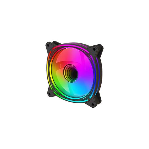 Вентилятор BLOODY BD-CF120ARGB6 120мм, 4-pin, 1600об/мин, 11 - 26 дБ, ARGB, черный, Ret [bd-cf120argb6-bk] фото 1