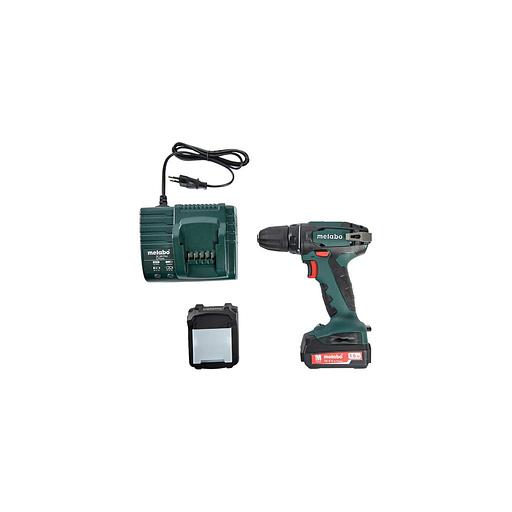 Дрель-шуруповерт METABO BS 14.4, 1.5Ач, с двумя аккумуляторами [602206550] фото 1