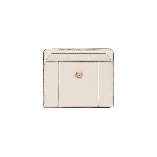 Кошелек женский Piquadro Circle, кожа натуральная, слоновая кость [pd6660w92r/bi] фото 1