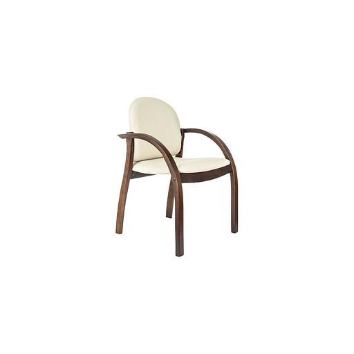 Стул Бюрократ Джуно, на ножках, эко.кожа, бежевый [джуно светлый беж] фото 1